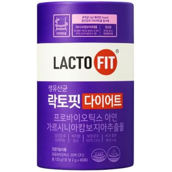 LACTOFIT 生乳酸菌 スリム Amazon | KOREAC_ Lacto-Fit Probiotics Slim 20億CFU 2g x 60