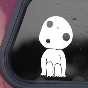 もののけ姫 スタジオジブリ コダマ アニメ Dvd アート ステッカー カー ウィンドウ シール ノートpc ノートパソコン ホワイト 白 ウォール 壁 インテリアステッカー I Love Import の最安値と通販店 取扱店なし サープラ