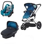 Quinny 2012 Buzz Stroller WITH Dreami Bassinett and Maxi-Cosi Mico Car Seat (Blue) by Quinny [並行輸入品]