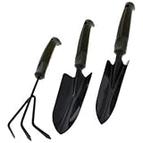 Garden Collection Garden Tools Kit (3 Piece) (Army Green) [並行輸入品]