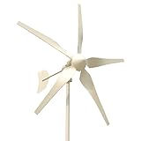 とうぼう 1000ワット5ブレードMPPTコントローラ付き風力発電機キット (48V)