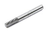 Forney 60120 Tungsten Carbide Burr with 1/4-Inch Shank, Cylindrical, 1/4-Inch [並行輸入品]