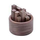 アロマストーン 木製 黒胡桃 アロマディッシュ アロマ ディフューザー 水なし アロマウッド 車 安眠 瞑想 寝室 玄関