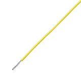 協和ハーモネット 架橋ポリエチレン電線 黄 リール巻 50m KQE0.32mm 50m<YL>[R]