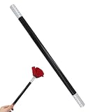 スティック 花を咲かせるステッキ 魔術用品 花 マジック用品 クローズアップ 魔法の小道具に固執し 簡単 手品師用 アクセサリー