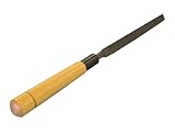 ツボワカ 鉄工ヤスリ 木柄付 三角 E-5 中目
