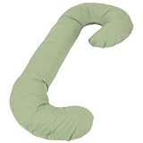Snoogle Original Total Body Pillow Color: Sage by Leachco [並行輸入品]
