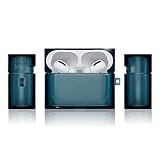 EYLE AirPods Pro 第1世代 / 第2世代 エアポッズプロ ケース スクエア型 TILE COCKTAIL SUNSET BL