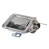 F Fityle ステンレス鋼　ツールボックス　ドア　ロック　1本　キー　2本　ボート　ヨット　ホーム