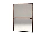 窓用ｻｯｼ網戸/ﾌﾘｰｻｲｽﾞ網戸 45-120C型 ﾌﾞﾛﾝｽﾞ ｻｲｽﾞ: H1310~1343mm×W910~930mm用
