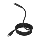 オウルテック やわらかいマグネットシリコンケーブル 1m 柔らかく磁力でまとまる PD60W充電 ／ データ転送 Type-C to C ブラック OEC-CBM3CC10-BK