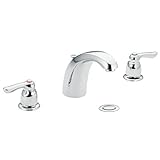 Moen 4945 Chateau Two-Handle Low Arc Bathroom Faucet, Chrome [並行輸入品]