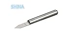 SHINA　 新品　　彫刻 Vカッター 0.1mm CNC PCB フライスCNCドリルビット　カーバイド　収納便利 (J3.6001x2JP)