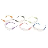 Pyramex Mini侵入者安全メガネ（12パック）、マルチカラー – For Childrenまたはレディースwith smaller Facialサイズ