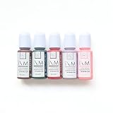 紗や工房 レジン 着色剤 5色 セット いろどりのもと レジン着色剤 レジン液 着色料 着色剤セット レジン着色剤セット 着色 くすみカラー 不透明 ミルキー パステル 高発色 UVレジン LEDレジン カラー カラーチャート用リング付 ハンドメイド ハンドメイド アクセサリーパーツ