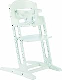 BabyDan DanChair Wooden Highchair (White) by BabyDan