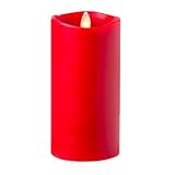 Luminara 6 " AppleレッドFlameless Candle