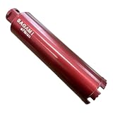 湿式ダイヤモンドコアビット(全長31cm/有効25㎝) レンガｘ鉄筋コンクリート【m27ネジ/cロット/aロット】 (38Φ/50Φ/65Φ/75Φ/80Φ/90Φ/100Φ/112Φ/125Φ/150Φ/180Φ) (M27ネジ, 75Φ)