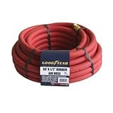 Goodyear 12709 Red Rubber Air Hose 1/2-Inch x 50-Feet 250 PSI [並行輸入品]