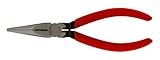 Xcelite 51NCGV Forged Alloy Steel Needle Nose Plier, Cushion Grip Handle, Serrated, 6 Length, 1-7/8 