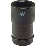 フラッシュツール:FPC インパクト ロングソケット差込角25.4mm対辺38mm1.1/2 1/1WAU-38 型式:1/1WAU-38