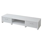 山善(YAMAZEN) ロータイプテレビ台(幅150) テレビボード ホワイト  CEL-2915LB(WH)