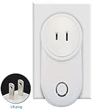 Wifiスマートプラグ スマートコンセント スマートソケット ホームプラグAPPリモートコントロールワイヤレス簡単に音声コントロールスマートソケットを使用する(USプラグ)