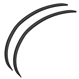 MORYTRADE フェンダーモール オーバーフェンダー アーチ モール 汎用 スポイラー カーボン 25cm 2本