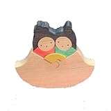 木のおもちゃ　小黒三郎　組み木　ひな人形　ほおずりびな　日本製