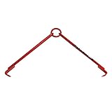 ドラム缶吊り具 荷重500kg スチール 赤 ドラム缶横吊り具 ドラム缶吊具 ドラム吊り具 ドラム吊具 横吊り 横吊 ドラム缶横吊りクランプ トング フック ドラム缶 運搬 ドラムキャリー ドラムリフ