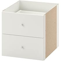 Amazon｜KALLAX カラックス インサート 扉 - ホワイト 33x33 cm