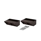 平安伸銅工業 LABRICO STAPLER FIX シリーズ 2×4 棚受シングル ブロンズ DXS-2