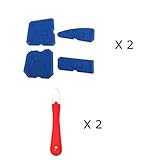 SunniMix 2セット　シーラント除去ツール　シリコン　グラウト　取り除く　リムーバー　+　スムーザー　効果的