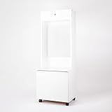 パチンコ台 パチンコ 実機用 収納キャビネット キャスター付き 固定台 収納家具【ホワイト】