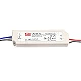 MeanWell 電源ユニット ミンウェルアダプタ AC/DC電源 IP67 防水 LPV-35-12【12V】【35W】【LPV-35-12】