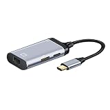 xiwai USB-C Type-C USB3.1~1000Mbps ギガビットイーサネットネットワークLANアダプター メスPD電源ポート付き