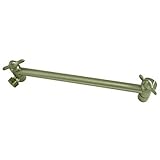 Kingston Brass K153A8 Plumbing Parts 10-Inch Hi-Lo Adjustable Shower Arm, Satin Nickel [並行輸入品]