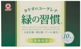 Amazon Co Jp 武田薬品工業 タケダのユーグレナ 緑の習慣 10包 食品 飲料 お酒