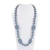 Babyroom Frida Silicone Baby Teething Necklace for Moms - Nursing Necklace in Sweet Mint - Teething 