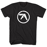 [Fzcyuoo] Aphex Twin Tシャツ メンズ 半袖 エイフェックス・ツイン プリントtシャツ ロゴ入り 夏服 綿 薄手 全サイズ