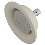 Kingston Brass P60C 8 Inch Diameter Ceramic Shower Head - Polished Chrome