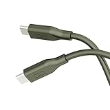 CIO 柔らかいシリコンケーブル C to C (USB Type-C/USB-C) 100W PD 急速 充電ケーブル 絡まない iPhone15 / 16 / Macbook Pro/Air/iPad/ノートパソコン Galaxy Google Pixel Android (アンドロイド)