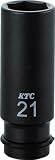 [3079635]ＫＴＣ　１２．７ｓｑ．インパクトレンチ用ソケット（ディープ薄肉）　２１ｍｍ BP4L21TP