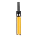 Dovewill 全７サイズ　高品質　超硬カッター　木工用ドリル　トリム　ルーター　ウッドビットカッター　トップベアリング　研削用　 - 1/4 * 1/2 * 38mm