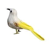 Lovoski 全７色　人工フェザー　鳥の装飾　雀　生き生き　インテイア　屋外　ガーデン　小道具　 - 3