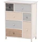 スモーキーシリーズ　チェスト（アンティークホワイト）　MCH-8306AW  【送料無料】