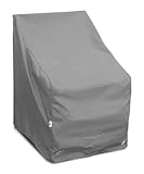 KoverRoos 94222 Weathermaxハイバックチェアカバー大、チョコレート - 32幅×37奥行き×39 Hインチ