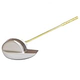 FlushLine交換用for TotoトイレタンクTripレバーハンドルst701.14 cst854 / 884、サテンニッケル
