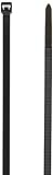 TR Industrial TR88302-5PK Multi-Purpose UV Cable Ties (500 Pack) 8 Black [並行輸入品]