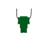 Jellystone Robot Pendant Teether - Grassy Green by Jellystone Designs [並行輸入品]
